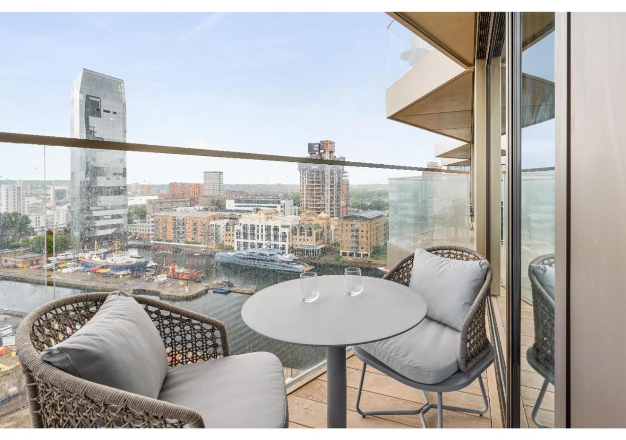 Elegant And Modern Apartments In Canary Wharf Right Next To Thames London Exterior photo