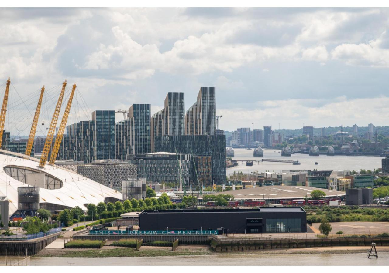 Elegant And Modern Apartments In Canary Wharf Right Next To Thames London Exterior photo