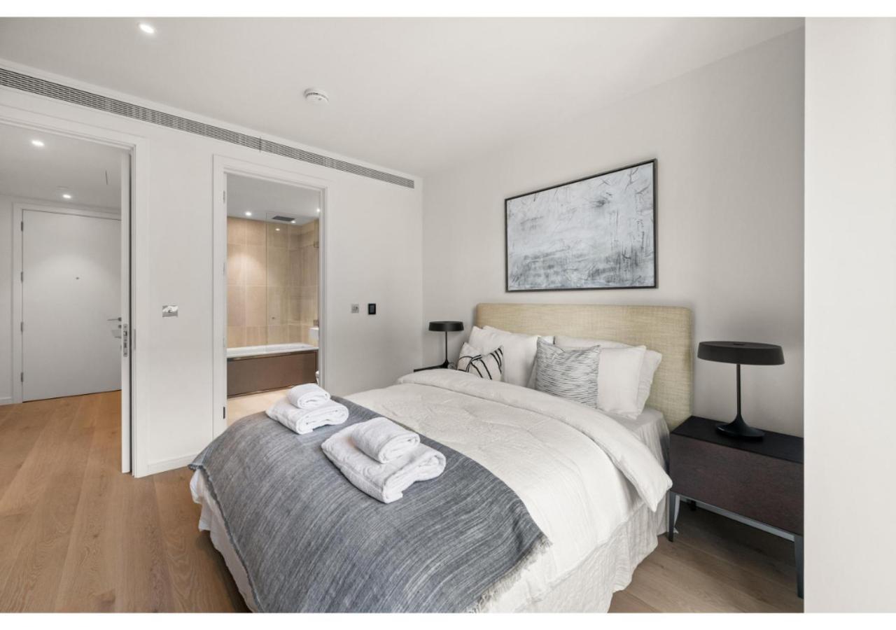 Elegant And Modern Apartments In Canary Wharf Right Next To Thames London Exterior photo